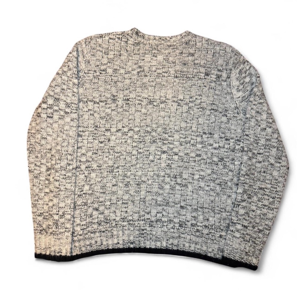 NWT MINKPINK Grey Merle Brushed Knit Crewneck Jumper Sweater — SMALL - Picture 3 of 5